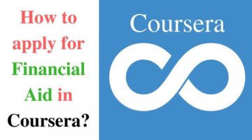 الحصول على الدعم المالي من كورسيرا Coursera مجانا